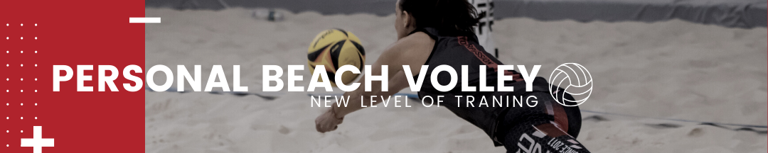 PERSONAL BEACH VOLLEY torino - allenamenti di beach volley banner
